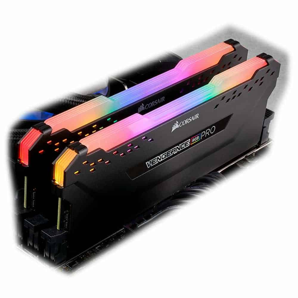 (image for) Corsair Vengeance RGB PRO Black 16GB 2666 MHz DDR4 Dual Channel Memory Kit